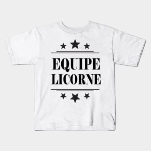 Equipe Licorne Kids T-Shirt